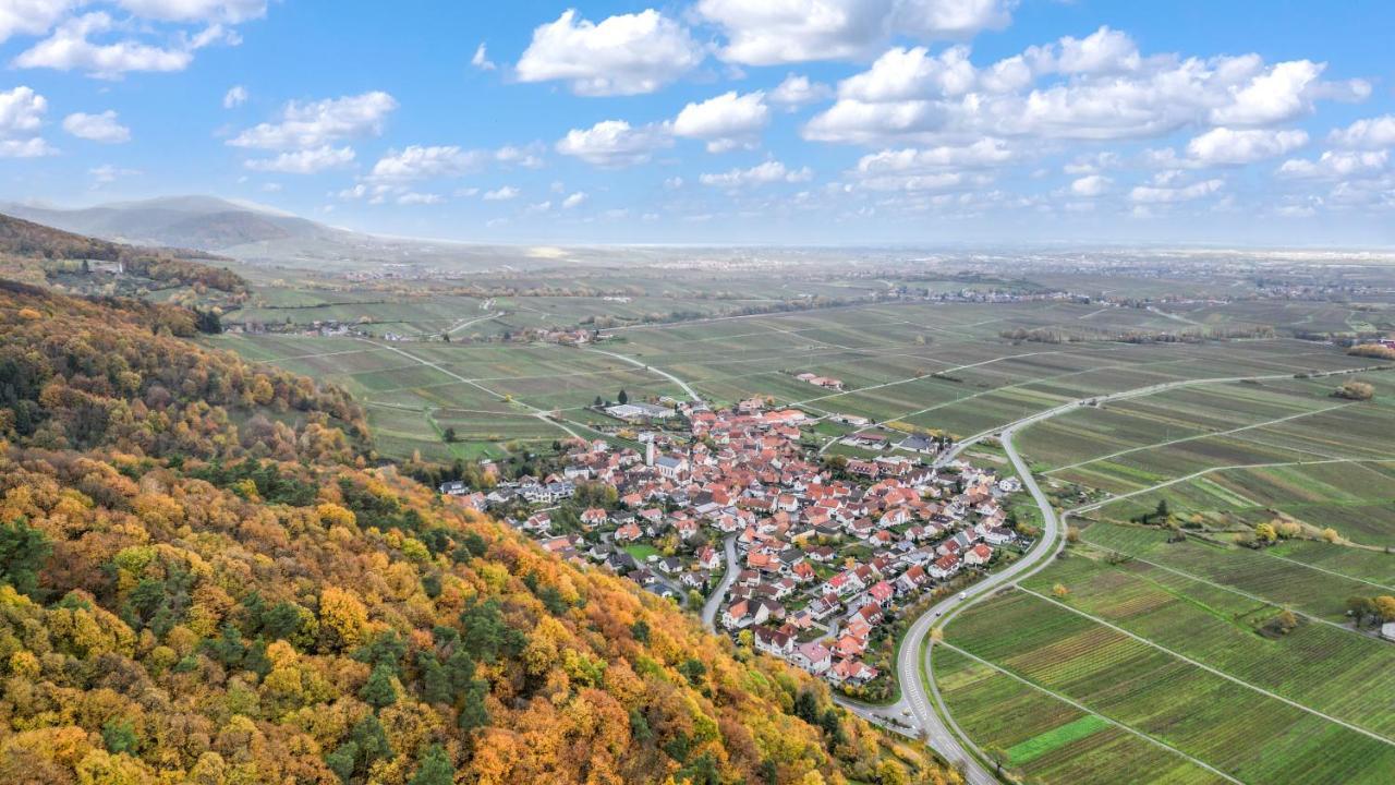 شقة Winetime - Fuer 3 - Naehe Madenburg - Burg Landeck Eschbach  المظهر الخارجي الصورة